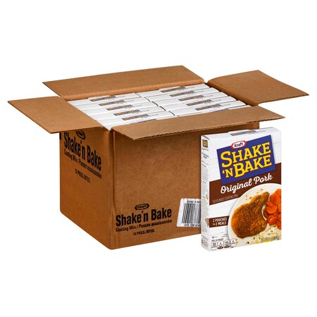 Shake N Bake Shake N Bake Coating Original Pork 5 oz., PK12 10043000057893